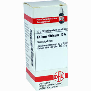 Kalium Nitricum D6 Globuli 10 g - ab 7,71 €