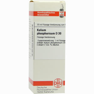 Kalium Phos D30 Dilution DHU-Arzneimittel GmbH & Co. KG 20 ml - ab 11,98 &euro;