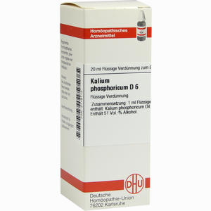 Kalium Phos D6 Dilution 20 ml - ab 8,72 €
