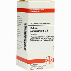 Kalium Phos D6 Tabletten 80 Stück - ab 8,67 €
