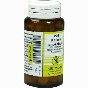 Kalium Phosphor. F Komplex 203 Tabletten 120 Stück - ab 10,02 €
