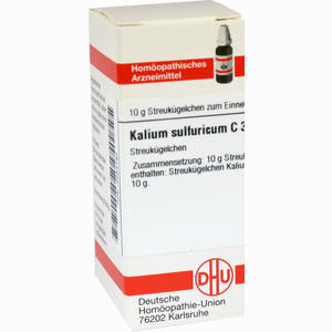 Kalium Sulfuricum C30 Globuli  10 g - ab 7,69 €
