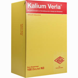 Kalium Verla Granulat  100 Stück - ab 12,63 €