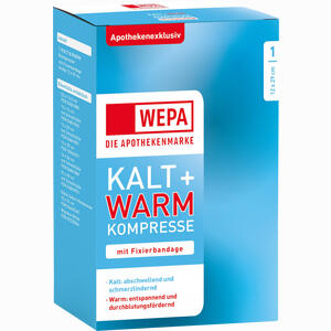 Kalt Warm Kompresse 12x29cm mit Fixierband 1 Stück - ab 3,33 €