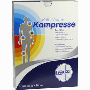 Kalt- /warm- Kompresse 16x26cm Kompressen 1 Stück - ab 3,13 €