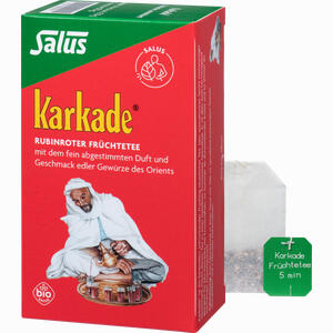 Karkade Früchtetee mit Natürlichem Aroma Bio Salus Filterbeutel 15 Stück - ab 2,82 €