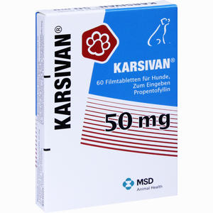 Karsivan 50 Vet. Filmtabletten  60 Stück - ab 20,92 €