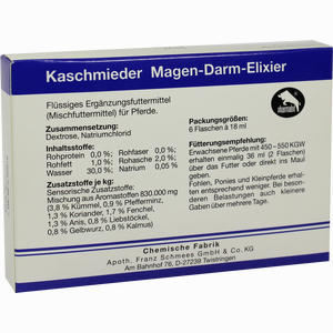 Kaschmieder Magen- Darm- Elixier Vet  6 x 18 ml - ab 13,54 €