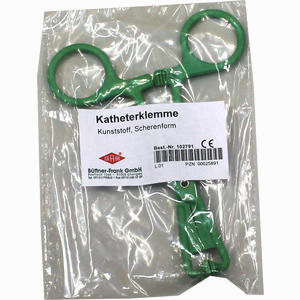 Katheterklemme Kst Scherenform 1 Stück - ab 1,50 &euro;