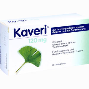Abbildung von Kaveri 120mg Filmtabletten 60 Stück