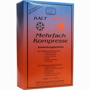 Kda Mehrfach Kompresse 12x29 Kompressen 1 Stück - ab 4,12 €