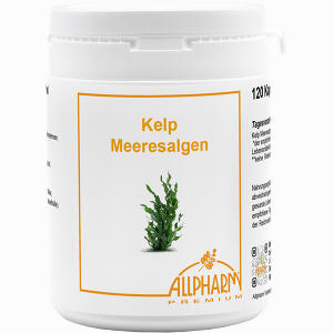 Kelp Meeresalgen Allpharm Premium 120 Stück - ab 12,64 &euro;