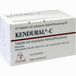 Kendural C Filmtabletten 50 Stück Kendural C Filmtabletten 50 Stück