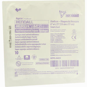 Kerlix Amd Superschwamm Medium 15x17cm Schwämme 10 Stück - ab 0,00 €