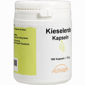 Kieselerde Kapseln  180 Stück - ab 12,96 €