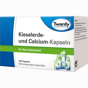 Kieselerde und Calcium Kapseln 160 Stück - ab 17,79 €