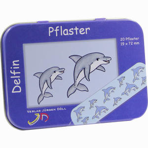 Kinderpflaster Delfin - Dose Pfl  20 Stück - ab 3,93 &euro;