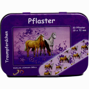 Kinderpflaster Traumpferdchen - Dose Pfl  20 Stück - ab 3,95 €