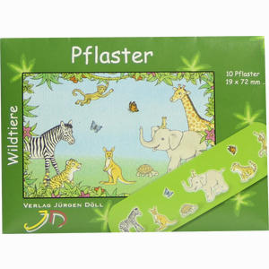 Kinderpflaster Wildtiere - Briefchen  10 Stück - ab 1,69 €