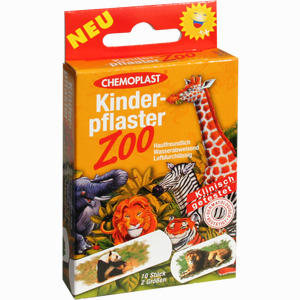 Kinderpflaster Zoo 2 Grössen  10 Stück - ab 0,90 €