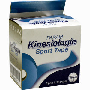 Kinesiologie Sport Tape 5cmx5m Blau Pflaster 1 Stück - ab 7,65 €