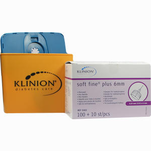 Klinion Soft Fine Plus 6mm 31g (0.25mm) Kanülen 110 Stück - ab 9,04 €