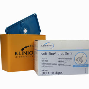 Klinion Soft Fine Plus 8mm 31g (0.25mm) Kanülen 110 Stück - ab 10,41 €