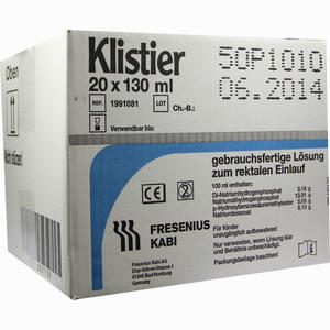Klistier  20 x 130 ml - ab 0,00 €