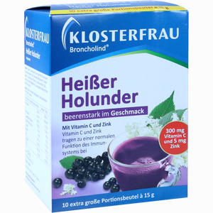 Klosterfrau Broncholind Heißer Holunder Granulat 150 g - ab 2,45 €