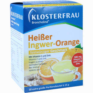 Klosterfrau Broncholind Heißer Ingwer- Orange Granulat  150 g - ab 0,00 &euro;