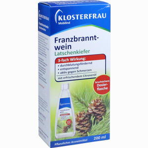 Klosterfrau Franzbranntwein Latschenkiefer in Dosierflasche  200 ml - ab 3,15 €