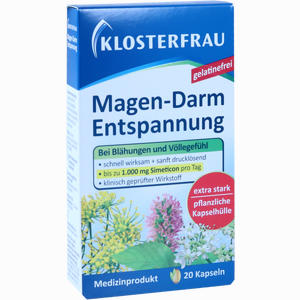 Klosterfrau Magen- Darm Entspannungs- Kapseln  20 Stück - ab 3,74 €
