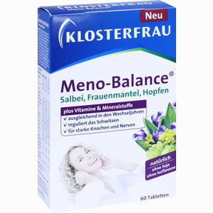 Klosterfrau Meno- Balance Tabletten 60 Stück - ab 5,10 €