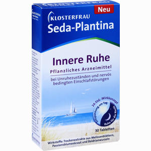 Klosterfrau Seda- Plantina Tabletten 30 Stück - ab 5,33 €