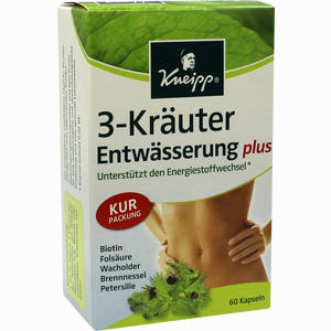 Kneipp 3- Kräuter Entwässerung Kapseln 60 Stück - ab 5,10 €