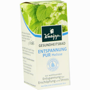 Kneipp Gesundheitsbad Entspannung Pur Melisse Öl 20 ml - ab 0,00 &euro;