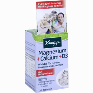 Kneipp Magnesium+calcium Tabletten 150 Stück - ab 0,00 €