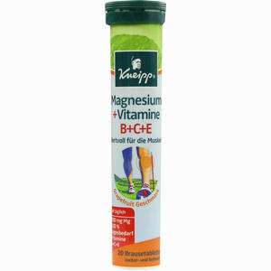 Kneipp Magnesium+vitamine Brausetabletten 20 Stück - ab 2,68 €
