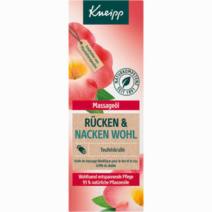 Kneipp Massageöl Rücken & Nacken Wohl 100 ml - ab 6,86 €