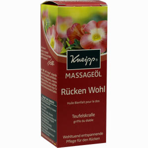 Kneipp Massageöl Rücken Wohl 100 ml - ab 0,00 &euro;