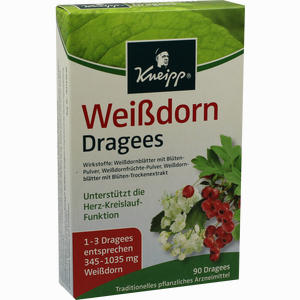 Kneipp Weißdorn Dragees Tabletten 90 Stück - ab 4,32 €