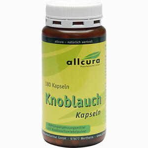 Knoblauch Kapseln  180 Stück - ab 5,12 €