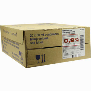 Kochsalz 0.9% Isoton Freka Infusionslösung 20 x 50 ml - ab 23,65 €