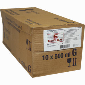 Kochsalz 0.9% Isoton Gl Infusionslösung 10 x 500 ml - ab 14,34 €