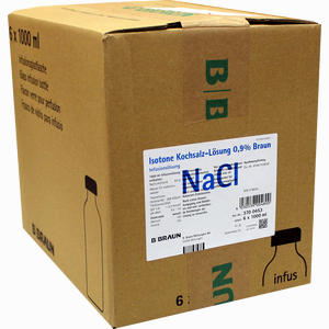Kochsalz 0.9% Isoton Gl Infusionslösung 6X1000 ml - ab 25,45 €
