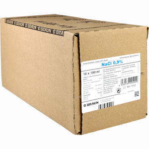 Kochsalz 0.9% Isoton Gl Infusionslösung 10 x 100 ml - ab 17,38 €