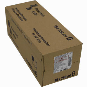 Kochsalz 0.9% Isoton Gl Infusionslösung Fresenius Kabi Deutschland GmbH 10 x 250 ml - ab 13,04 €