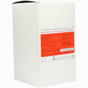 Kochsalz 0.9% Isoton Infusionslösung 250 ml - ab 0,00 €