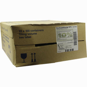 Kochsalz 10% Freka Infusionslösung 20 x 100 ml - ab 30,64 €