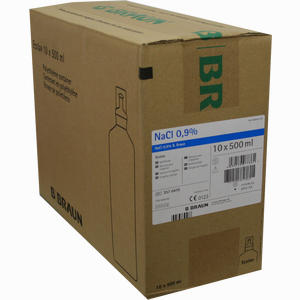 Kochsalzlösung 0.9% B.braun Spüllsg. Ecolav Spüllösung 10 x 500 ml - ab 25,90 €